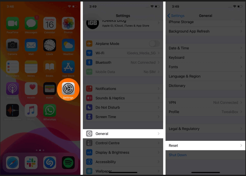 Set up your settings