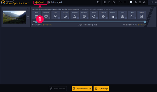 Ashampoo Video Optimizer
