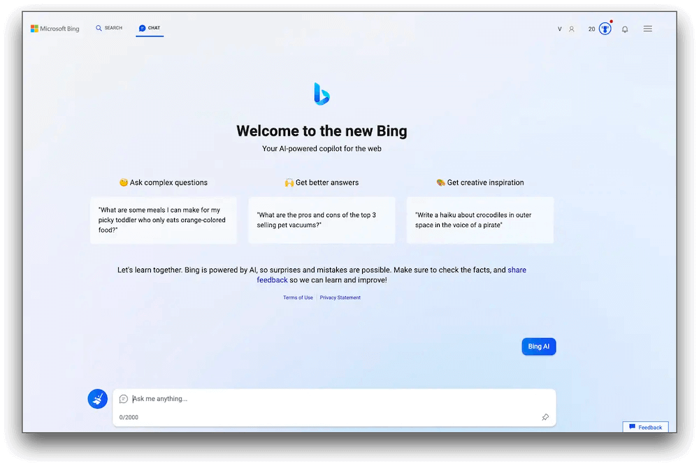 New Bing With ChatGPT