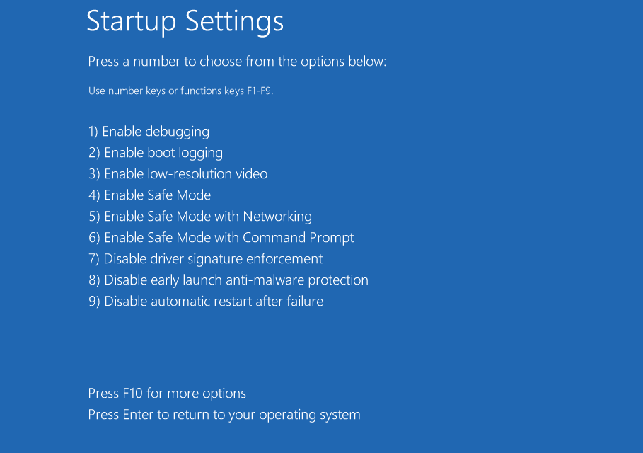 safe Mode with networking