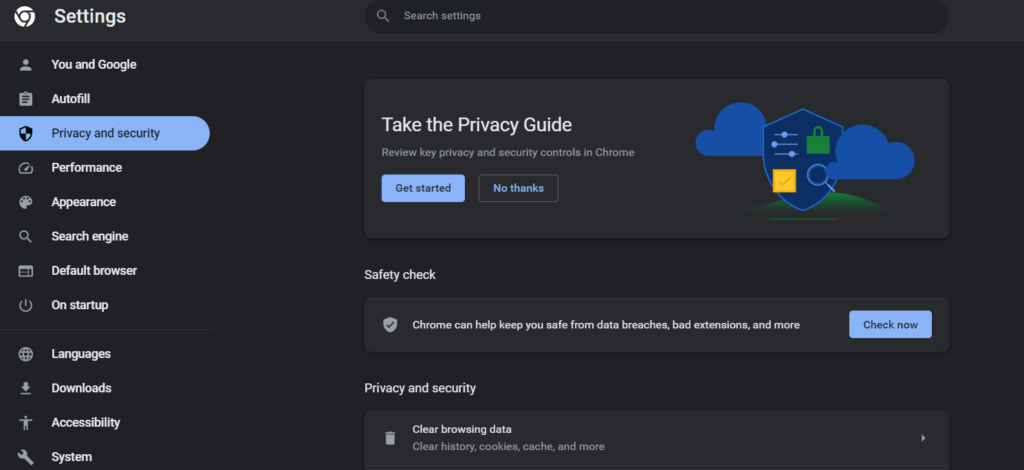  Privacy and security