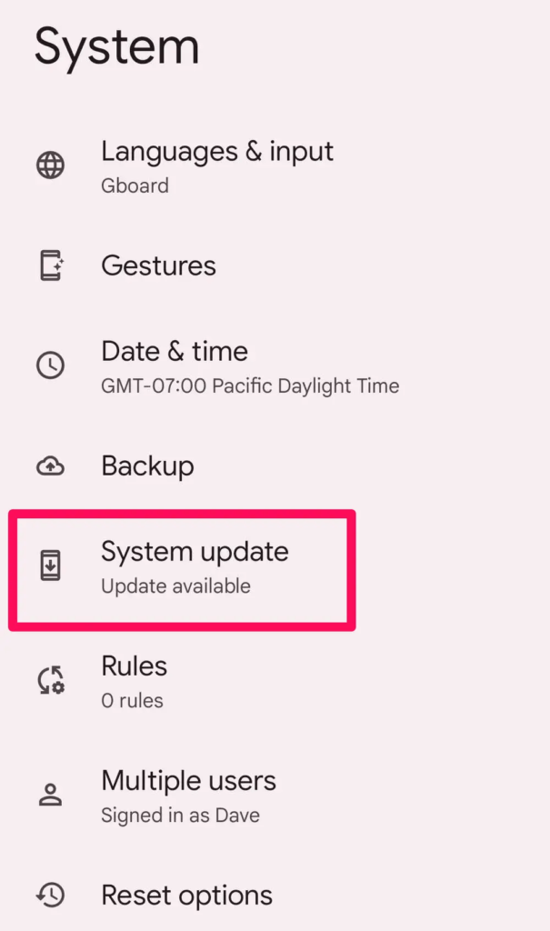 Update Your Phone