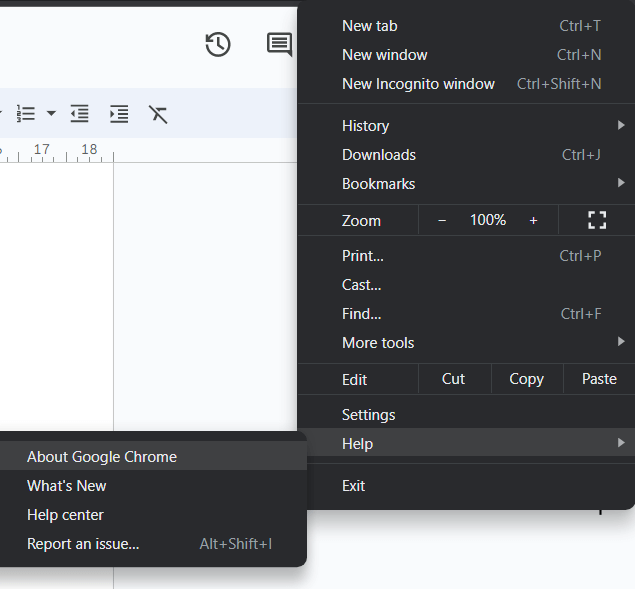 About Google Chrome