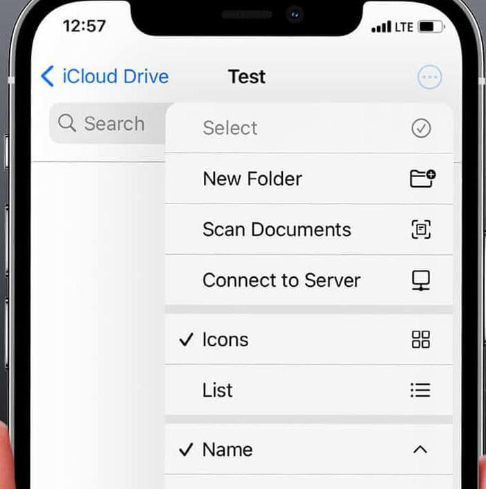 Use the Files App
