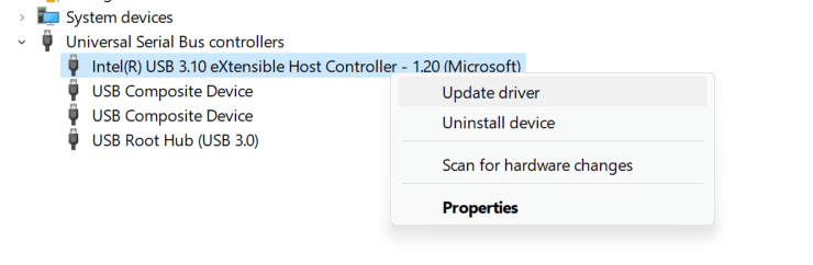  Update driver