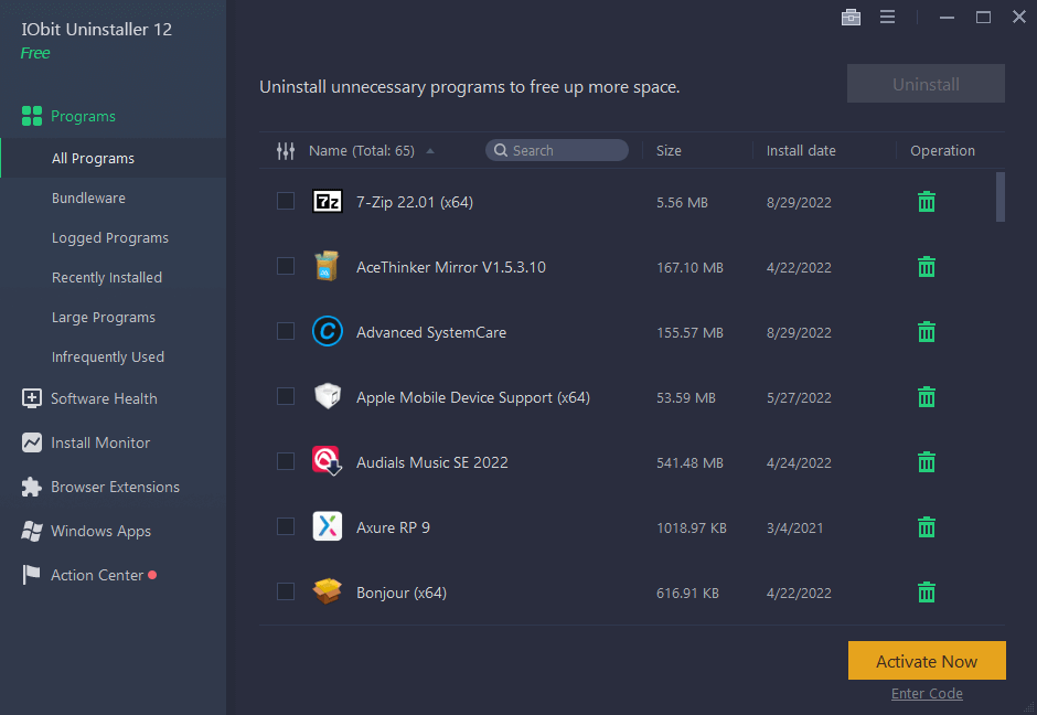 IObit Uninstaller