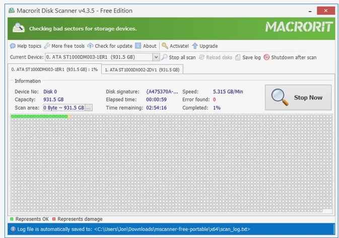 Macrorit Disk Scanner