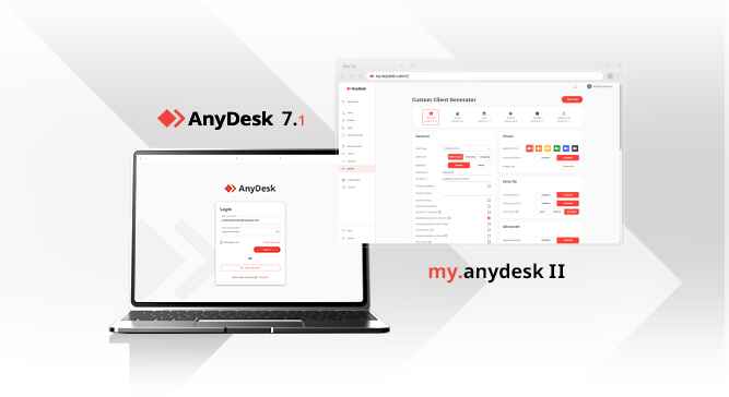 AnyDesk app to mirror screen on PC