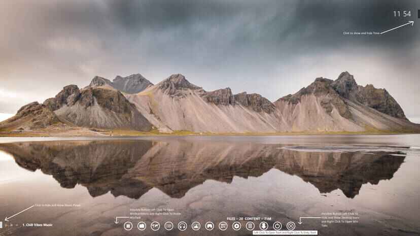 Cleaner Desktop Skin