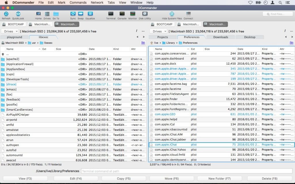 DCommander finder alternative for mac