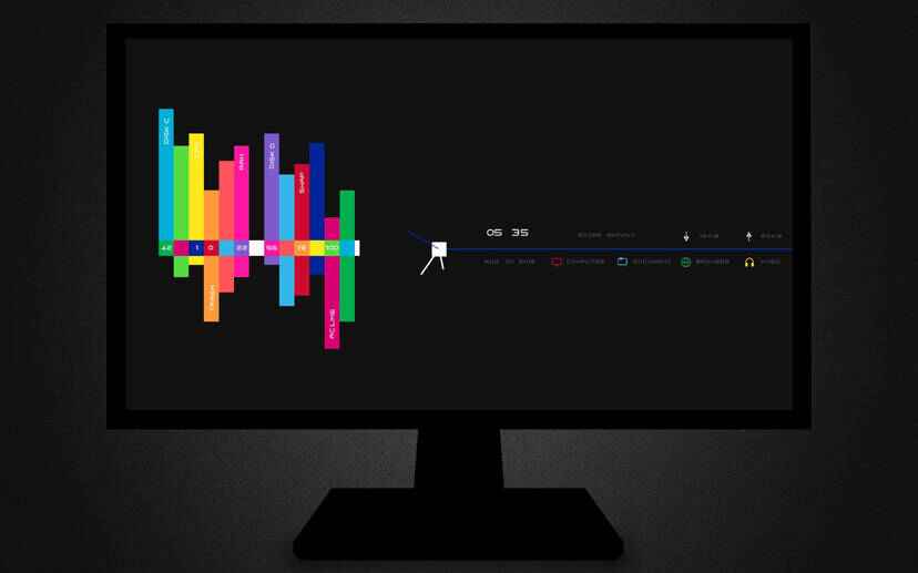 Shadow Rainmeter Skin