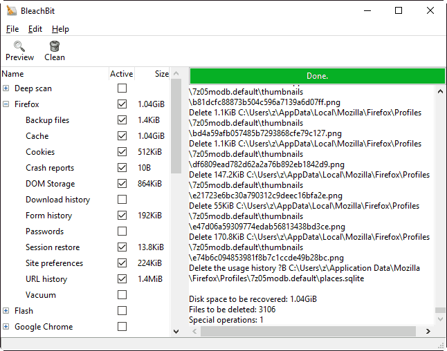 ccleaner vs bleachbit what is the difference