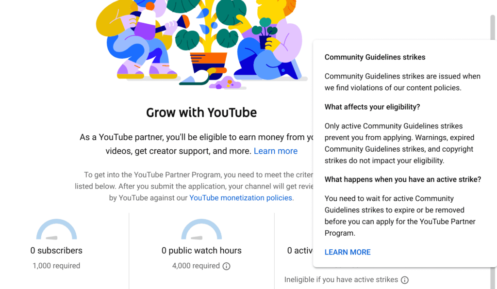 follow youtube guidelines