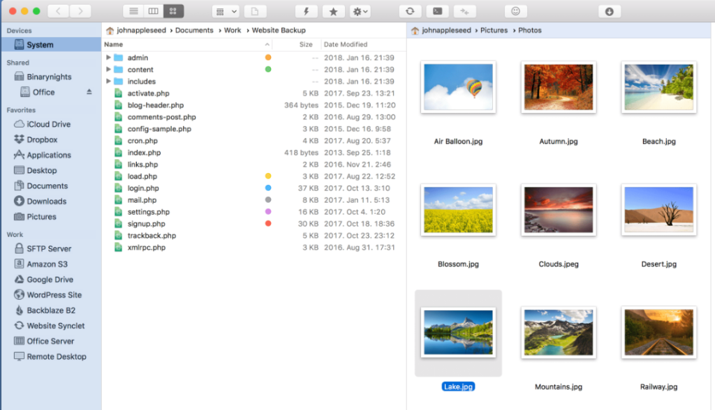 Forklift for Mac