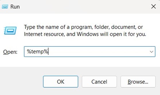 Remove The Temporary Files