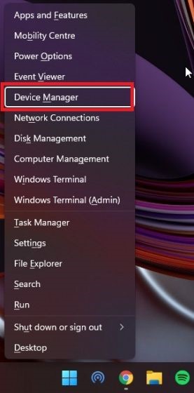 device manager page to fix 100 disk usage
