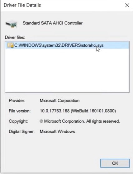 driver file detail page