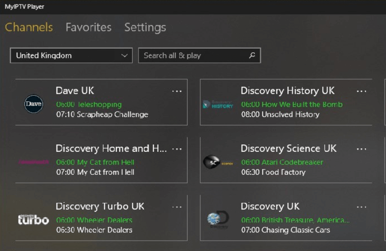 MyIPTV Player