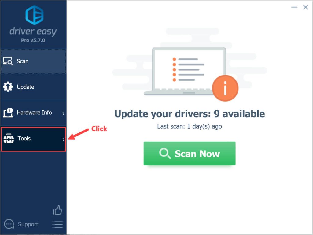 driver scan