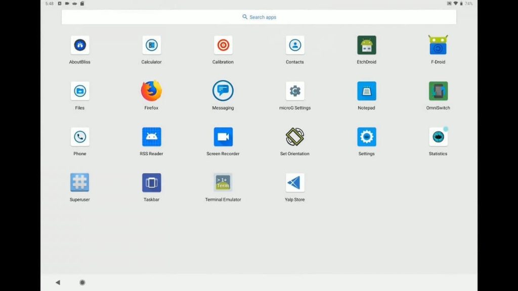 Bliss OS Emulator