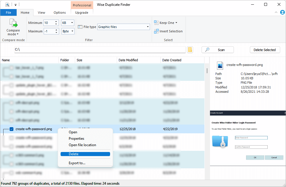 Wise Duplicate Finder For Duplicate Videos