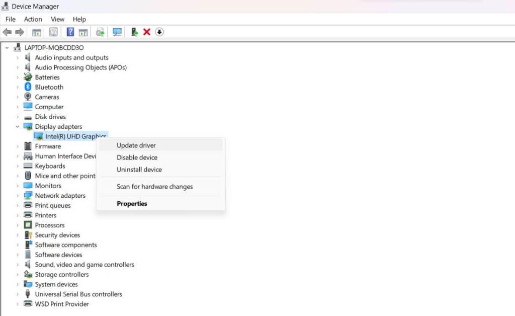 update device drivers