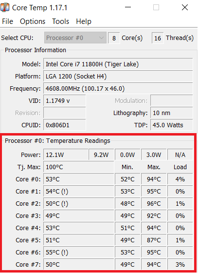 Core Temp