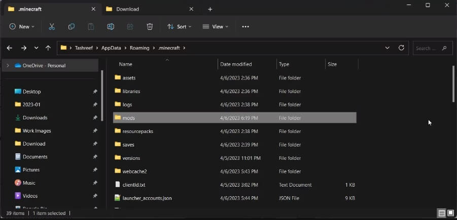 Delete or Update Outdated Mods