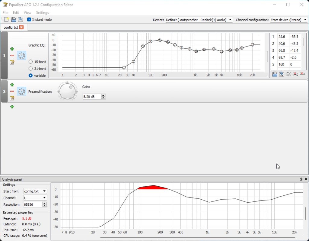 Equalizer APO