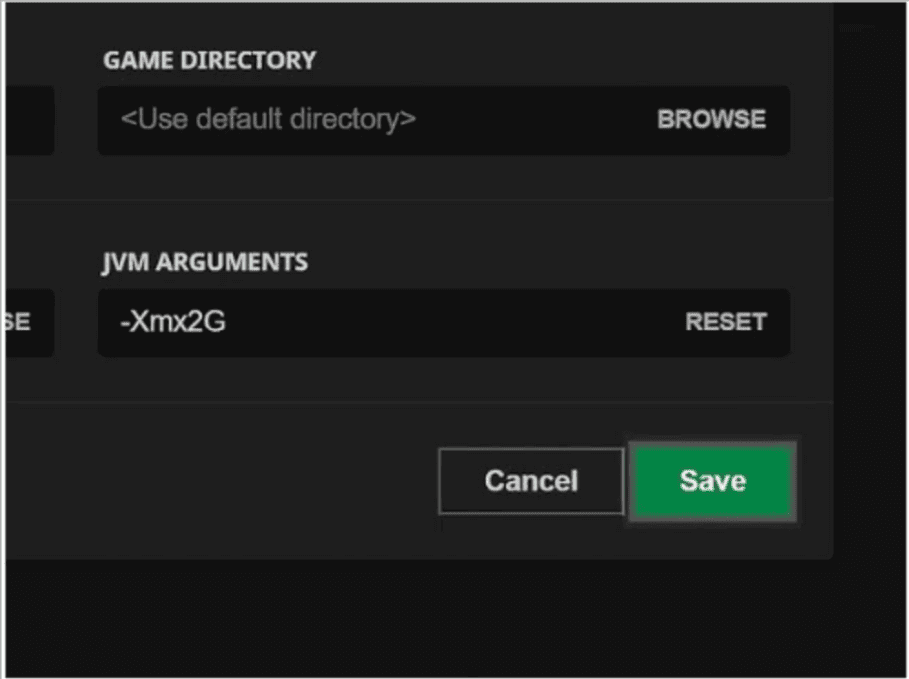 Reallocate More RAM to Minecraft