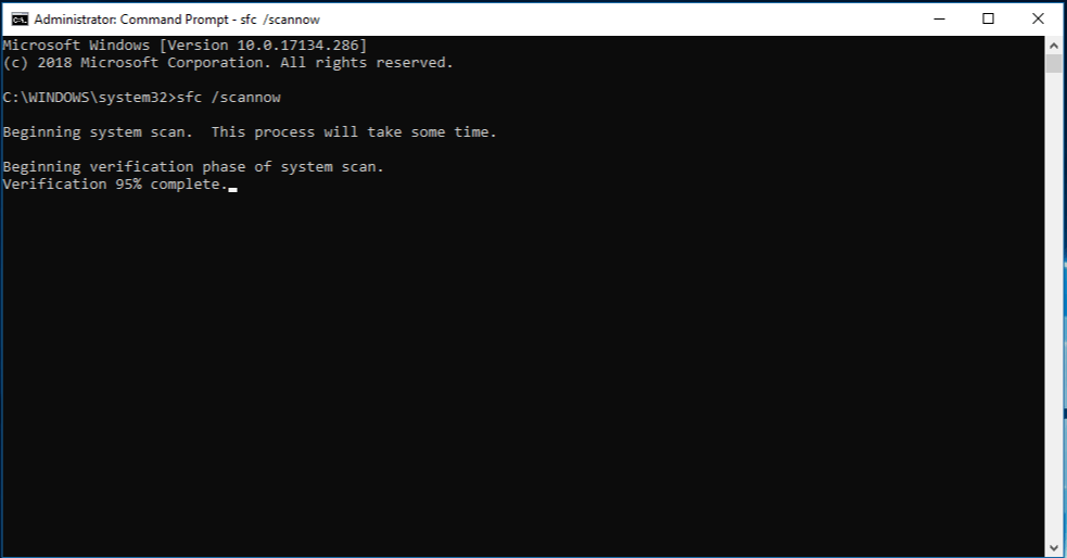 RepairReset Windows System Files