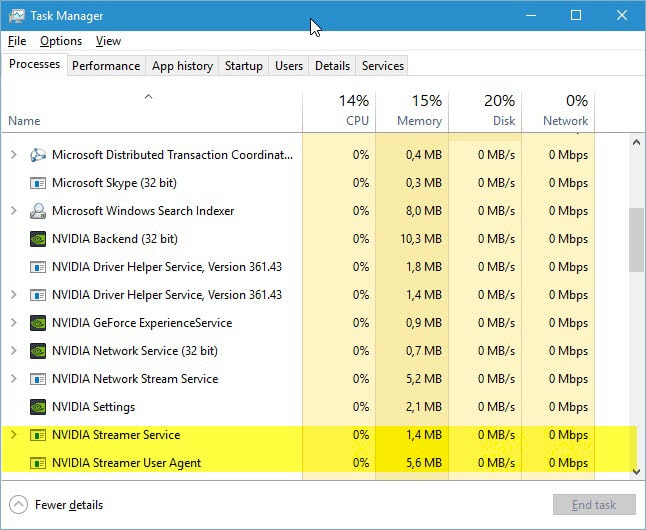 Stop Background Nvidia Services and Processes