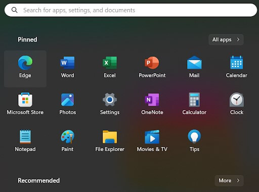 gear icon in settings