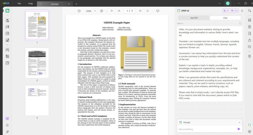 updf ai powered pdf editor