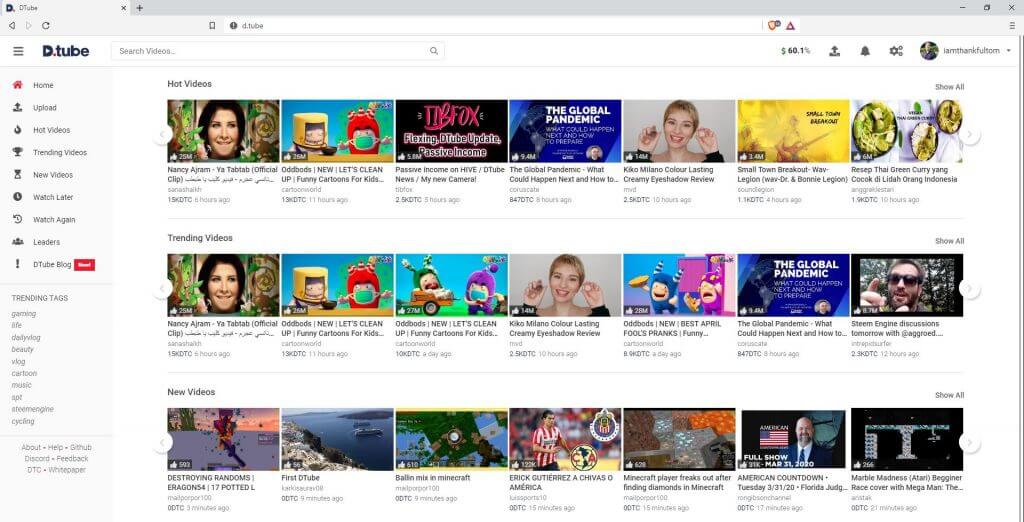 DTube liveleak alternative