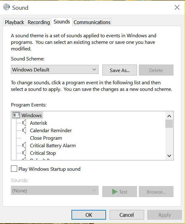 Disable Exclusive Mode