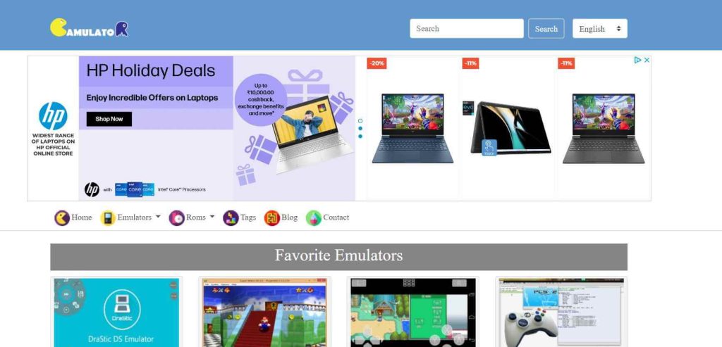 Gamulator ROM Site