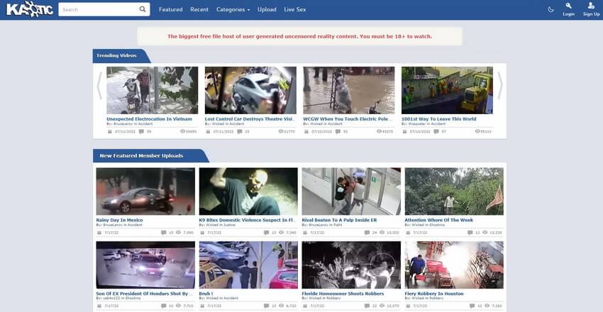 Kaotic similar to liveleak