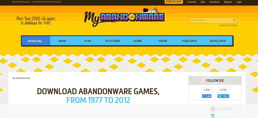 My Abandonware