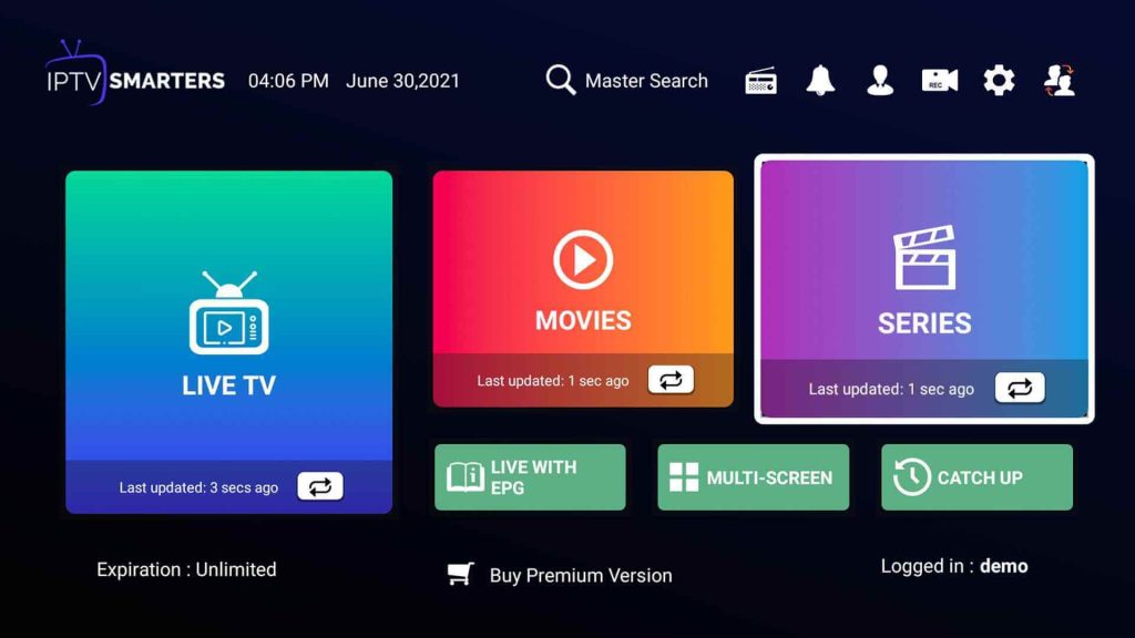 overview of IPTV Smarters Pro