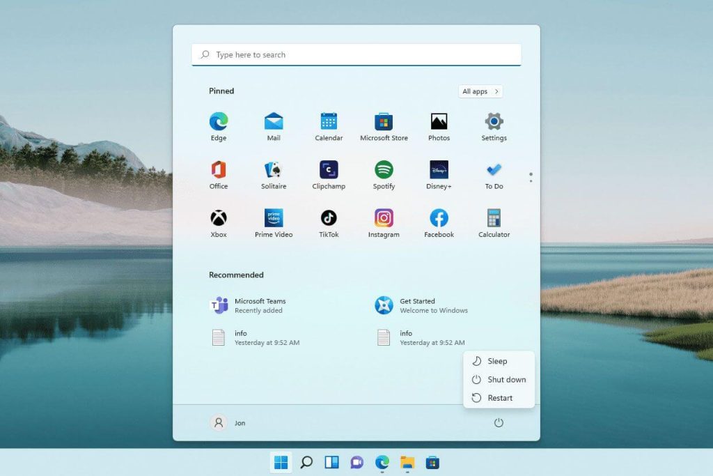 reboot windows pc
