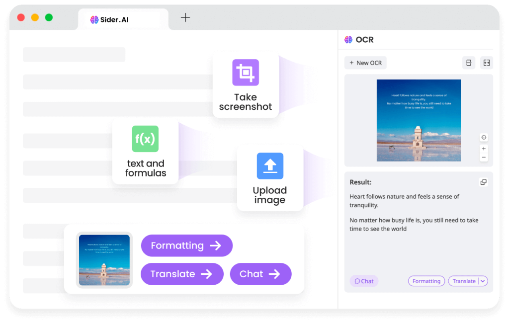 sider images to text tool