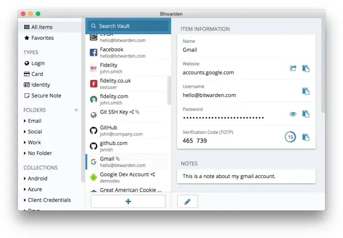 BitWarden For Mac