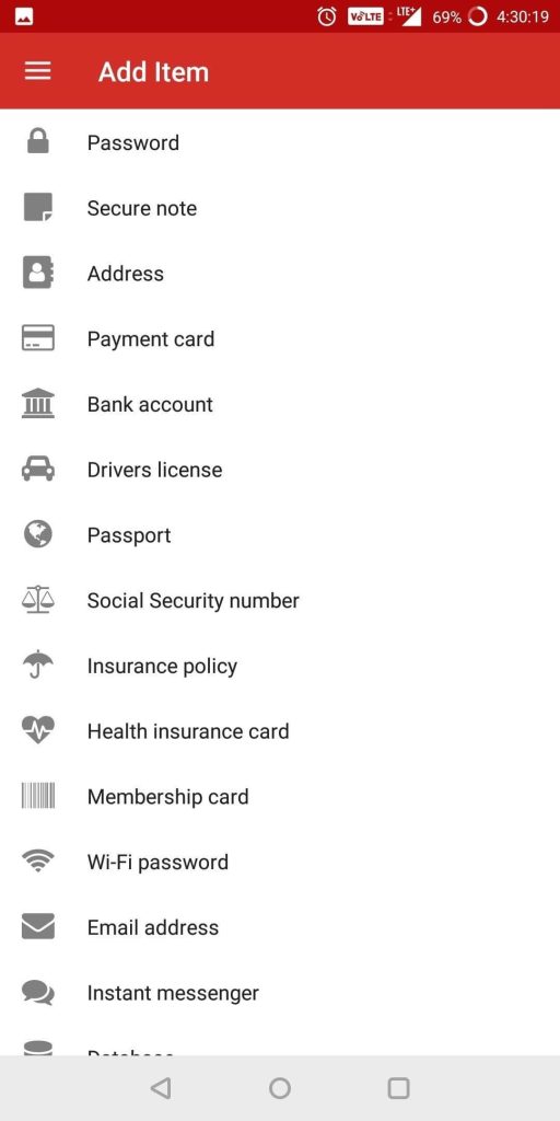LastPass For Android