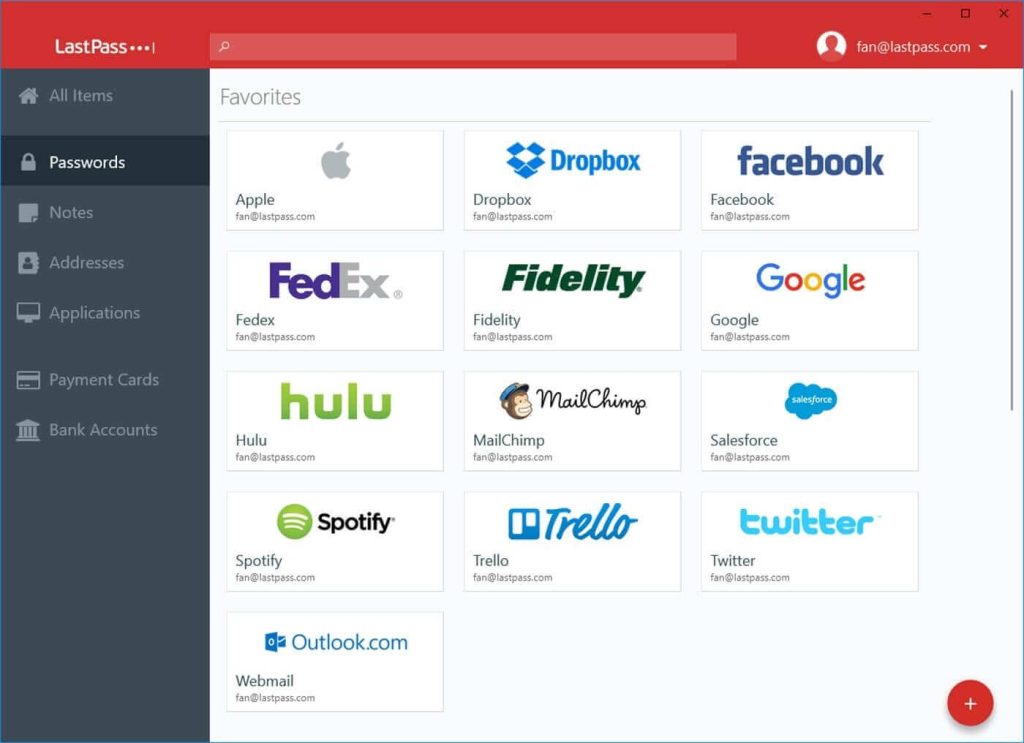 LastPass for Windows