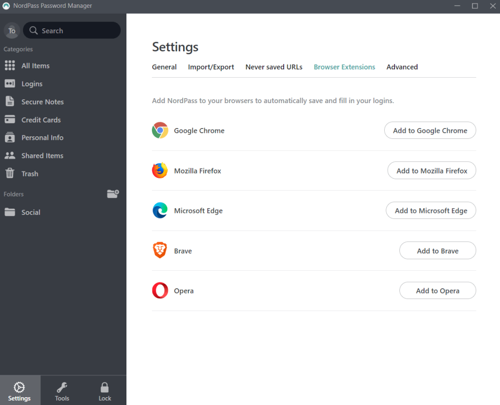 NordPass for Mac