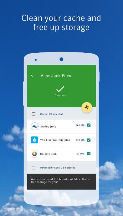 Norton clean Android app
