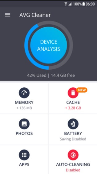 avg cleaner android cleaner app