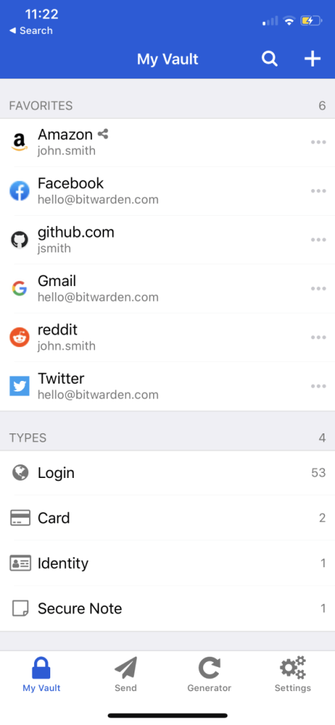 bitwarden iPhone