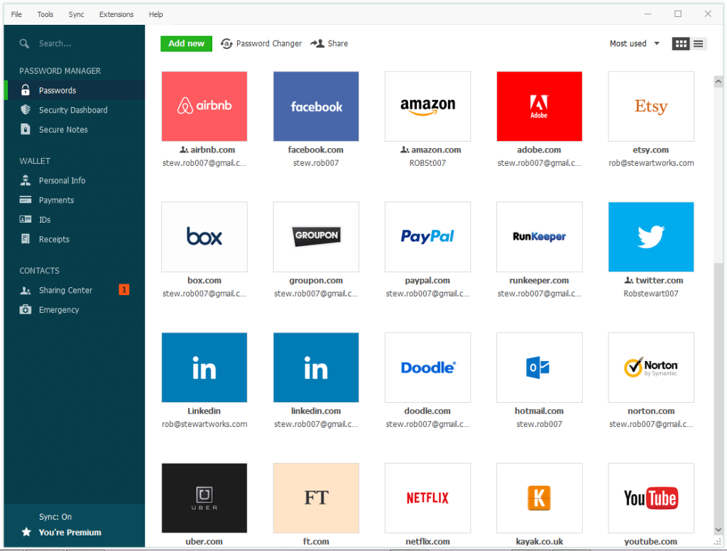 dashlane password manager for mac